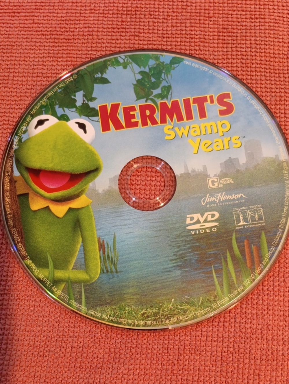 2/$8 Kermit's Swamp Years DVD *NO CASE*